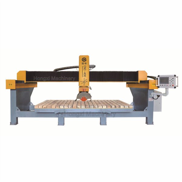 Auto CNC 4 Axis Bridge Cutter Granite Marble Stone Cutting Machine for Countertop