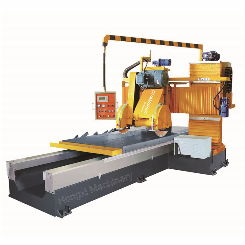 Professional CNC multi functional marble granite stone profiling linear cutting machine