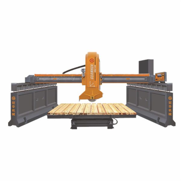 is mainly used for granite, marble cutting, with many advantages such as rational construction, steady movement, high accuracy, convenient installation and maintenance. Compared with similar products, the advantages are obvious. It is a very important and common equipment in stone processing equipment.